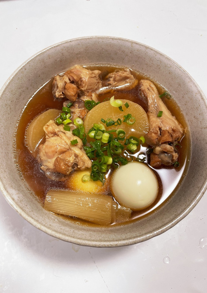 あったか！大根と手羽元の甘辛煮-レシピのメイン写真