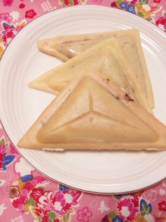 ホットサンドメーカーde米粉のたいやき風-レシピのメイン写真