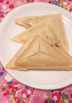 ホットサンドメーカーde米粉のたいやき風-レシピのメイン写真