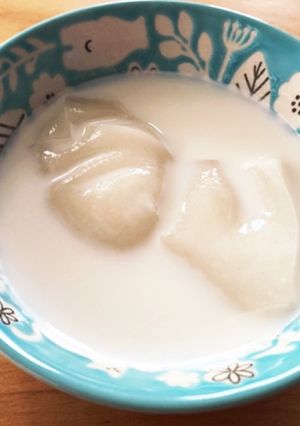 レンジで１分！切り餅でみるくもち-レシピのメイン写真