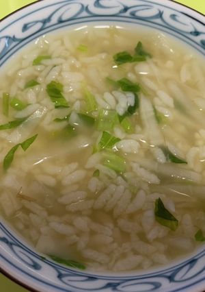 ほんのりお醤油味の七草粥-レシピのメイン写真