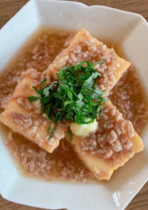 厚揚げのそぼろ煮-レシピのメイン写真