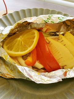 魚と野菜のホイル焼き-レシピのメイン写真