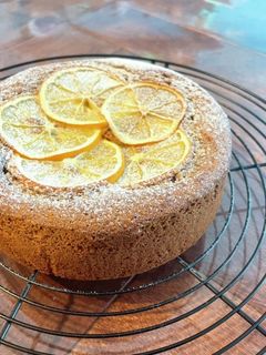 簡単♩レモンのアーモンドケーキ-レシピのメイン写真
