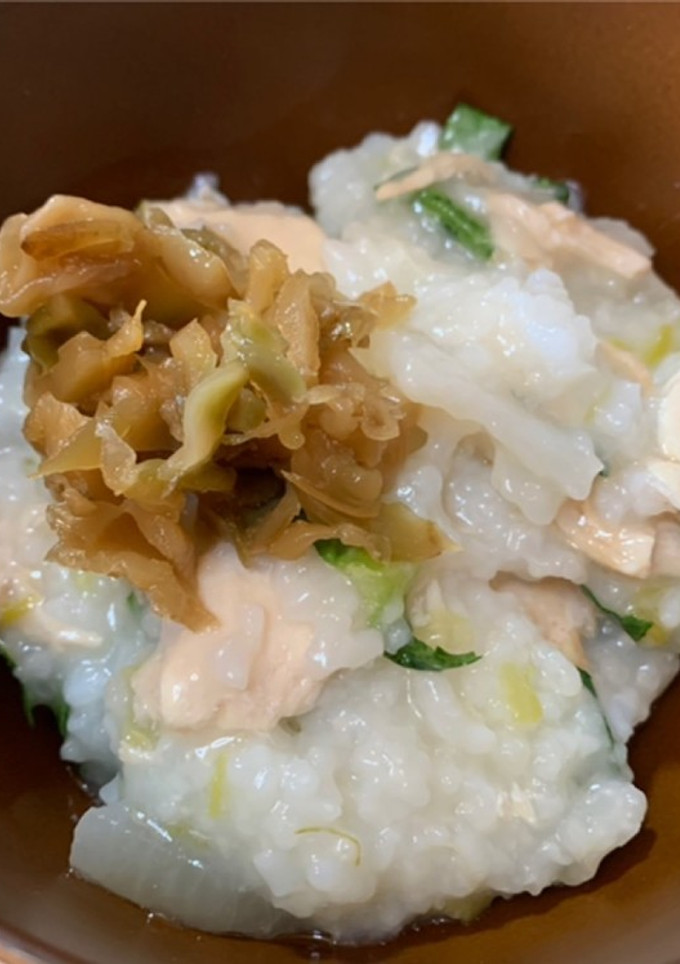 炊飯器任せの絶品！中華粥-レシピのメイン写真