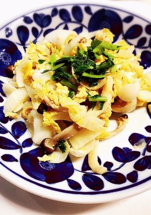 百合根の卵とじ　肺と腎の養生レシピ-レシピのメイン写真