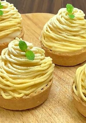 モンブランタルト-レシピのメイン写真