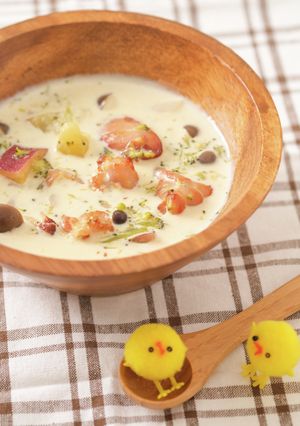 冬野菜とチキンのクリーム煮-レシピのメイン写真