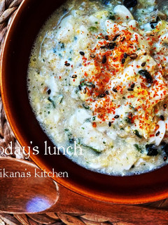 オートミールとくずし豆腐でトロトロ雑炊-レシピのメイン写真