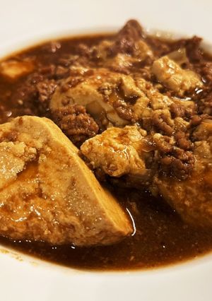 定番中華★大きい豆腐の麻婆豆腐-レシピのメイン写真