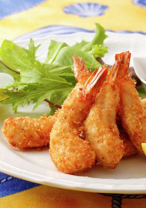 海老すり身でふわふわエビフライ（介護食）-レシピのメイン写真