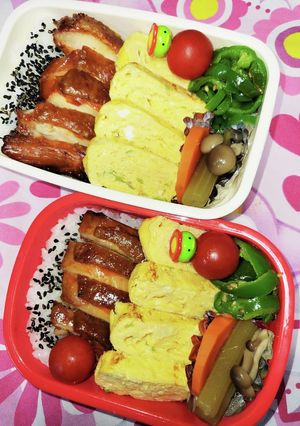 大人も子供も☆大好物のっけ弁当☆-レシピのメイン写真