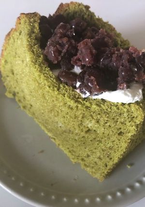 抹茶シフォンサンド-レシピのメイン写真