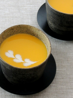 かぼちゃピュレで濃厚ポタージュ(介護食)-レシピのメイン写真