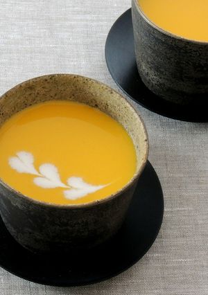 かぼちゃピュレで濃厚ポタージュ（介護食）-レシピのメイン写真