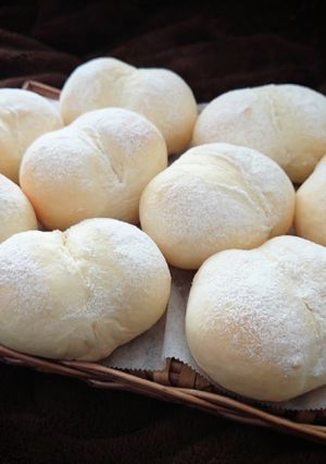ふわ〜やわ〜おしりパン/白パン-レシピのメイン写真