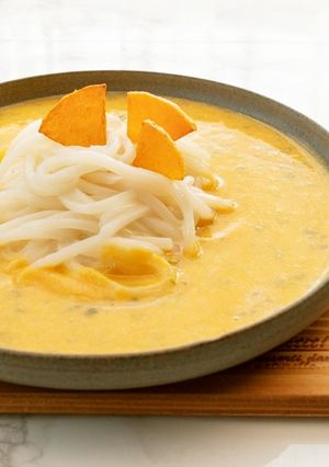 カボチャのスープう米めん-レシピのメイン写真