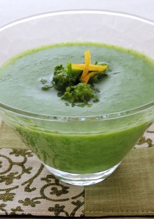 菜の花のすり流し(介護食)-レシピのメイン写真