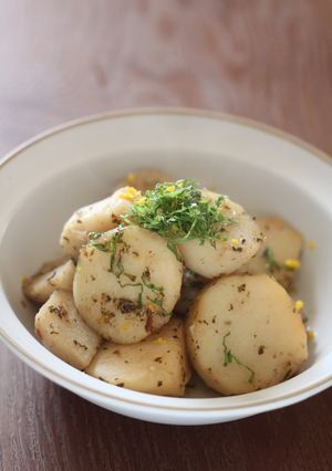 大葉ドレッシングで煮る里芋おかか煮-レシピのメイン写真