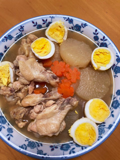 鶏手羽元と大根の煮物〜♪-レシピのメイン写真