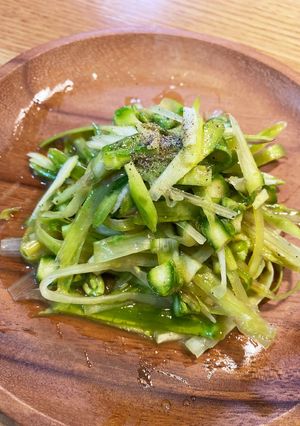 ☆痩せ☆ 無限アスパラ-レシピのメイン写真
