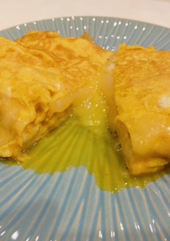 とろんとろんチーズ卵焼き-レシピのメイン写真