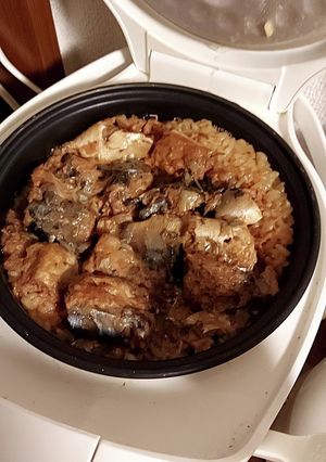 鯖缶で炊き込みご飯-レシピのメイン写真