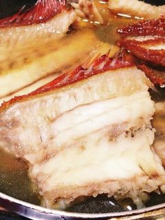 ヒメフエダイのあら煮-レシピのメイン写真