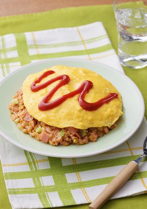 レンジでとろ〜りチーズオムライス-レシピのメイン写真