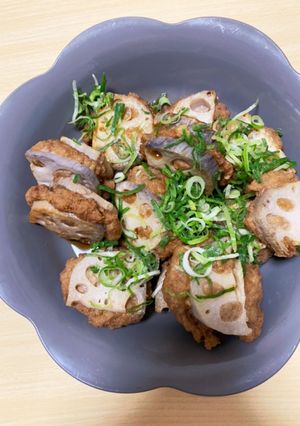 初心者さん向け☆蓮根の挟み揚げ！！-レシピのメイン写真