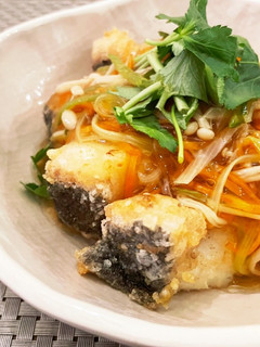 カリとろ〜♡白身魚(タラ)の野菜あんかけ-レシピのメイン写真