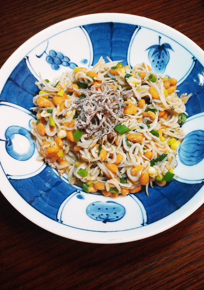 簡単☆しらす納豆和え-レシピのメイン写真