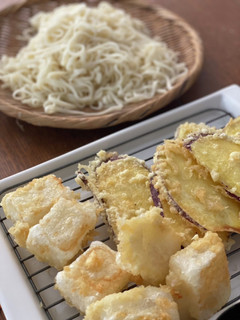 子供が大好きな冷やしうどんと天ぷら-レシピのメイン写真