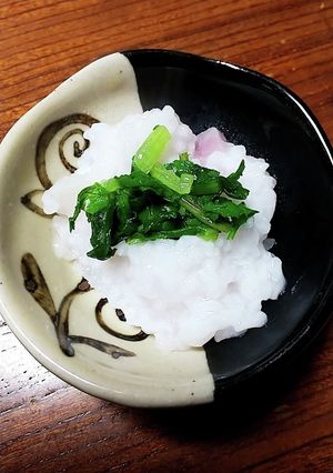 炊飯器で綺麗な七草粥-レシピのメイン写真