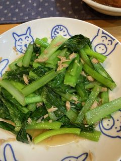 小松菜のシーチキン炒め-レシピのメイン写真