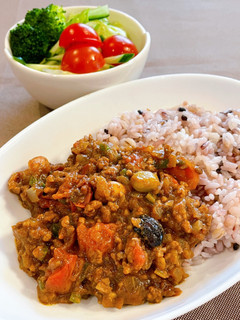 野菜たっぷりキーマカレー-レシピのメイン写真