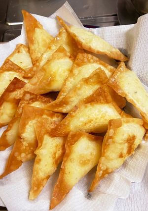 シューマイの皮でパリパリポテト-レシピのメイン写真