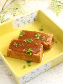 簡単!厚揚げ味噌田楽-レシピのメイン写真
