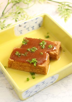 簡単！厚揚げ味噌田楽-レシピのメイン写真