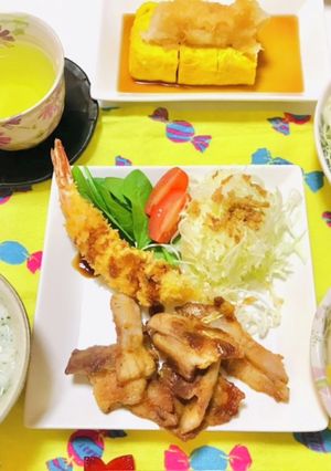 七草粥・エビフライ・おでんメニュー-レシピのメイン写真