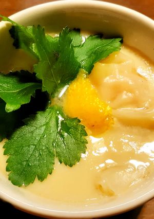 海老ワンタンの茶碗蒸し-レシピのメイン写真