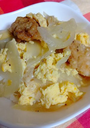 鶏から丼-レシピのメイン写真