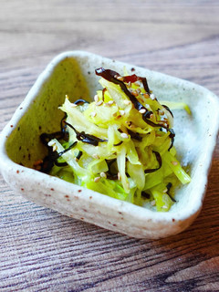キャベツの塩昆布和え-レシピのメイン写真