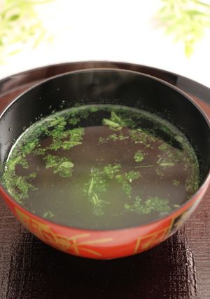 簡単！七草お吸い物-レシピのメイン写真