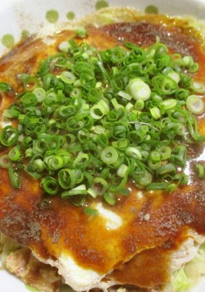 フライパンひとつで広島お好み焼き♪-レシピのメイン写真