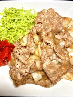 味噌味の豚生姜焼き-レシピのメイン写真