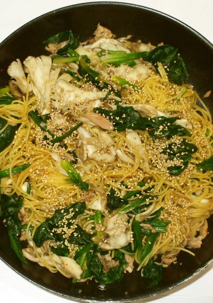 ツナ和風パスタ♪簡単-レシピのメイン写真