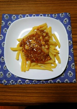 ヨウサマの減塩おやじの麻婆ポテト-レシピのメイン写真