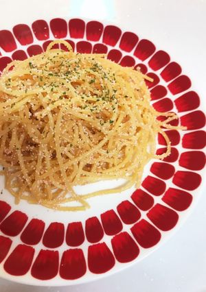 コンソメだけの!母直伝の明太子パスタ-レシピのメイン写真