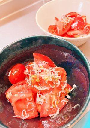 トマトとしらすのサラダ-レシピのメイン写真